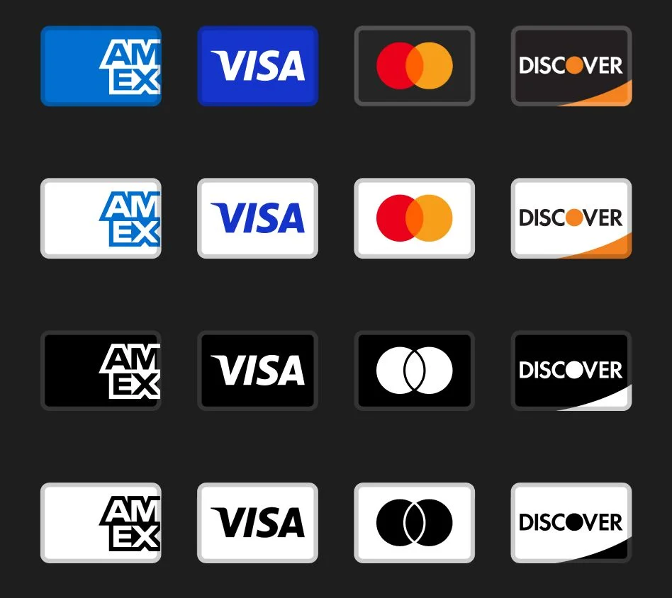 支持的支付方式图标